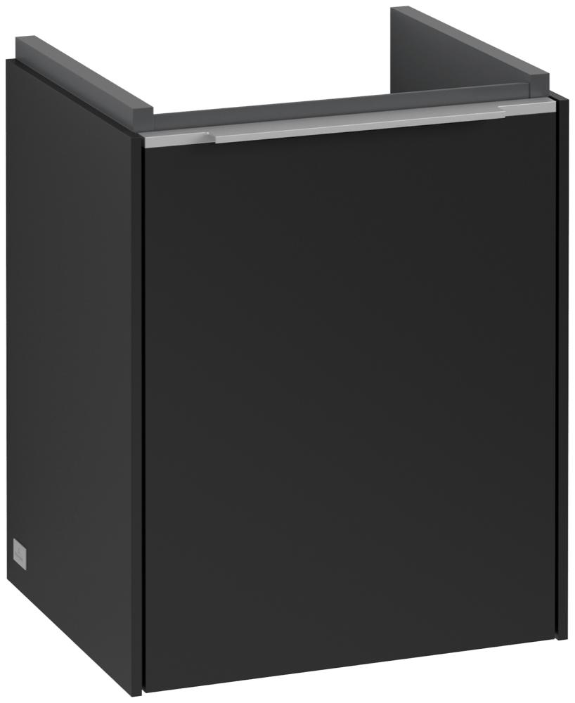 Villeroy & Boch Subway 3.0 Waschbeckenunterschrank, 1 TüR, 351 X 432 X 293 Mm, Volcano Black / Volca C58300VL