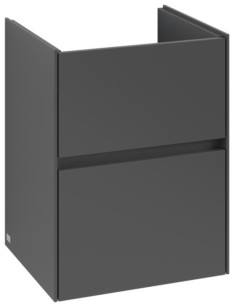 Villeroy & Boch Waschtischunterschrank Collaro 472X610X404Mm M. Bel. 2 Ausz. Waschtisch Mittig Graph C141B0VR
