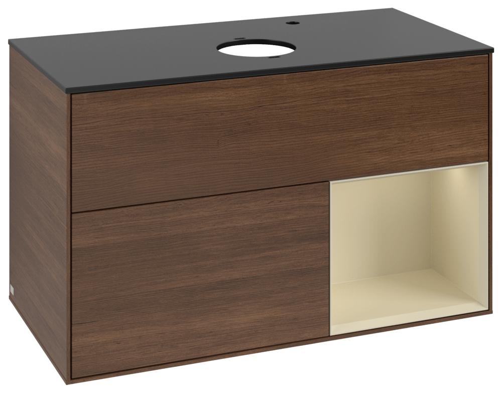 Villeroy & Boch Waschbeckenunterschrank Finion F90 1000X603X501Mm M Bel Fk/Re/Ap: GN/HJ/2 F902HJGN