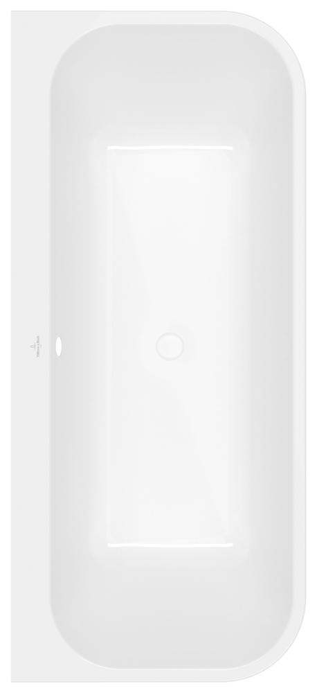 Villeroy & Boch Vorwand-Badewanne Architectura 170ARESB1 Vorwand-Badewanne M. Sys AC TP1 Zul. Weiss UAC170ARESB1V01