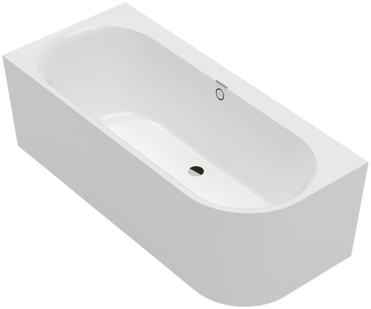 Villeroy & Boch Vorwandbadewanne Oberon 2.1 1800X800X625Mm Vwbw Linke AusfüHrung M Sys CC TP1 Stonew UCC180OBNLA1VRW