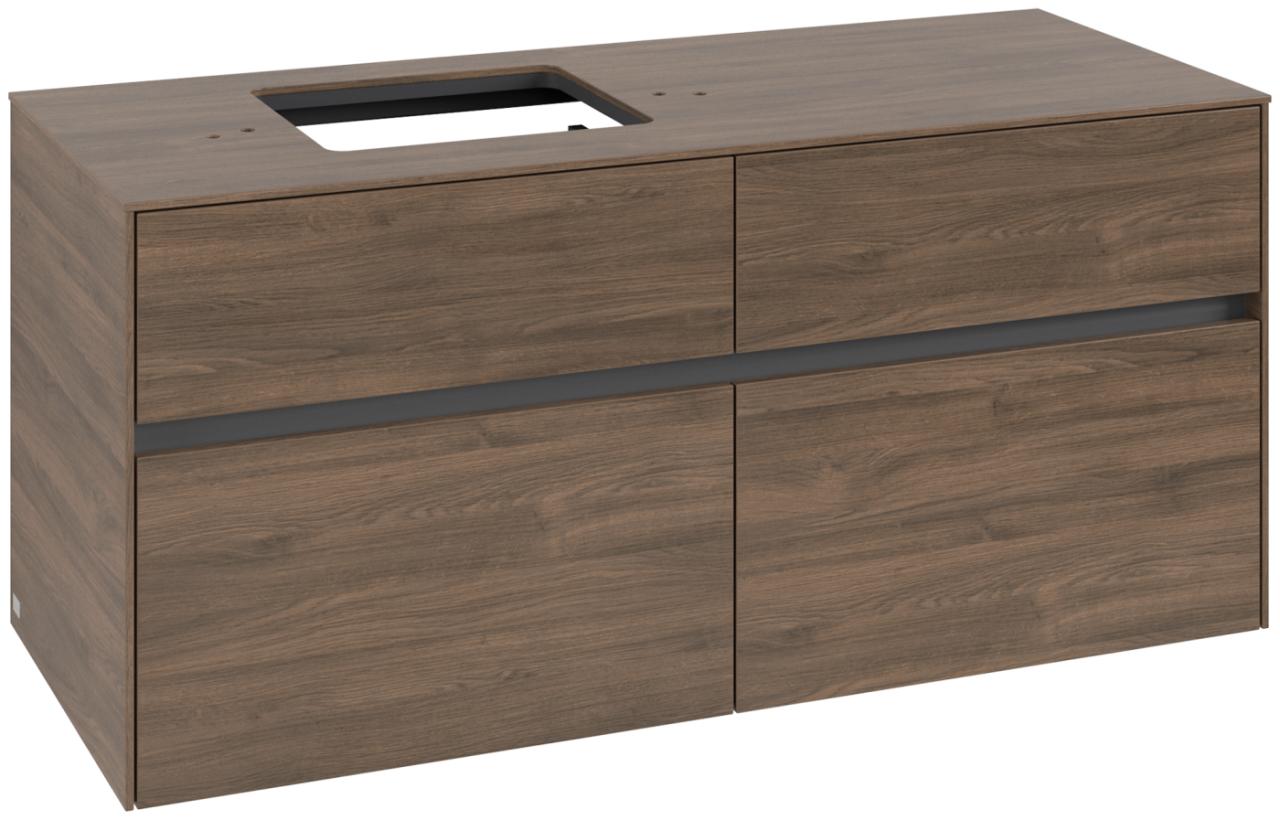 Villeroy & Boch Waschtischunterschrank Collaro C12900 1200X548X500Mm Arizona Oak C12900VH