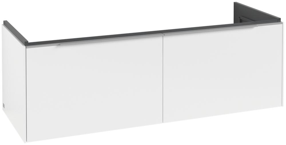 Villeroy & Boch Subway 3.0 Waschbeckenunterschrank, Mit Beleuchtung, 2 AuszüGe, 1272 X 432 X 462 Mm, C601L0VF