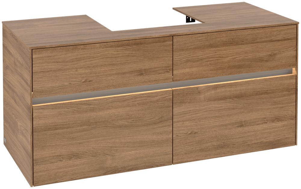 Villeroy & Boch Waschtischunterschrank Collaro C070B0 1200X548X500Mm Mit Beleuchtung C070B0RH