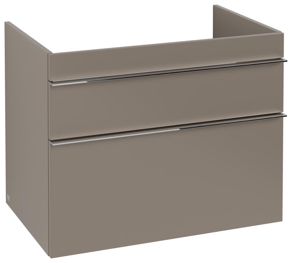Villeroy & Boch Waschtischunterschrank Venticello 753X590X502 Mm 2 Ausz. Waschbecken Mittig Taupe A92501VM