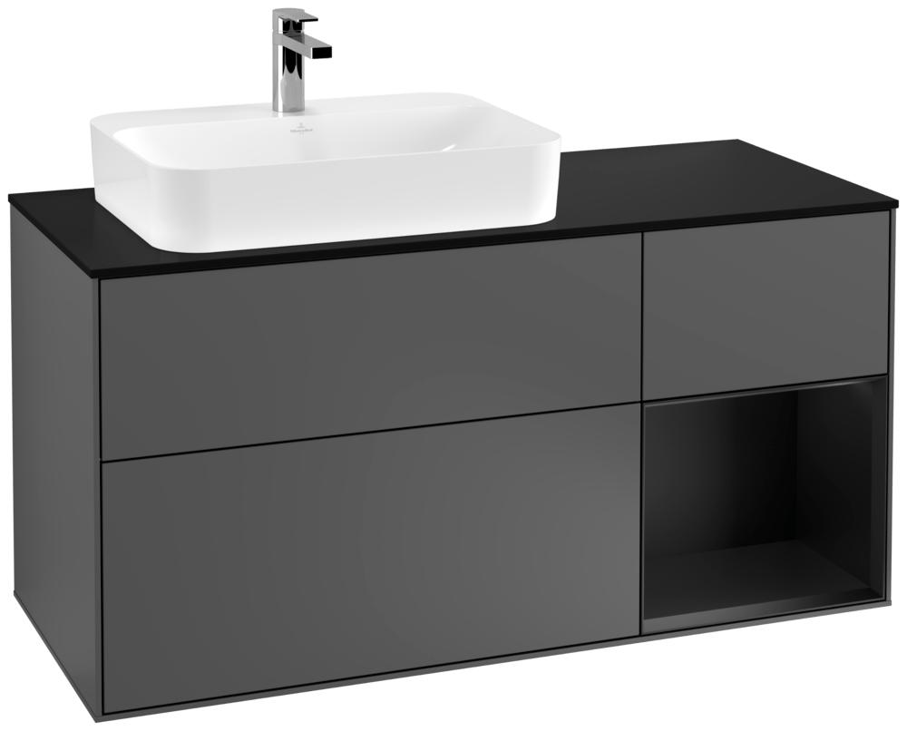 Villeroy & Boch Waschtischunterschrank Finion F40 1200X603X501Mm WT Links , F402PDGK F402PDGK