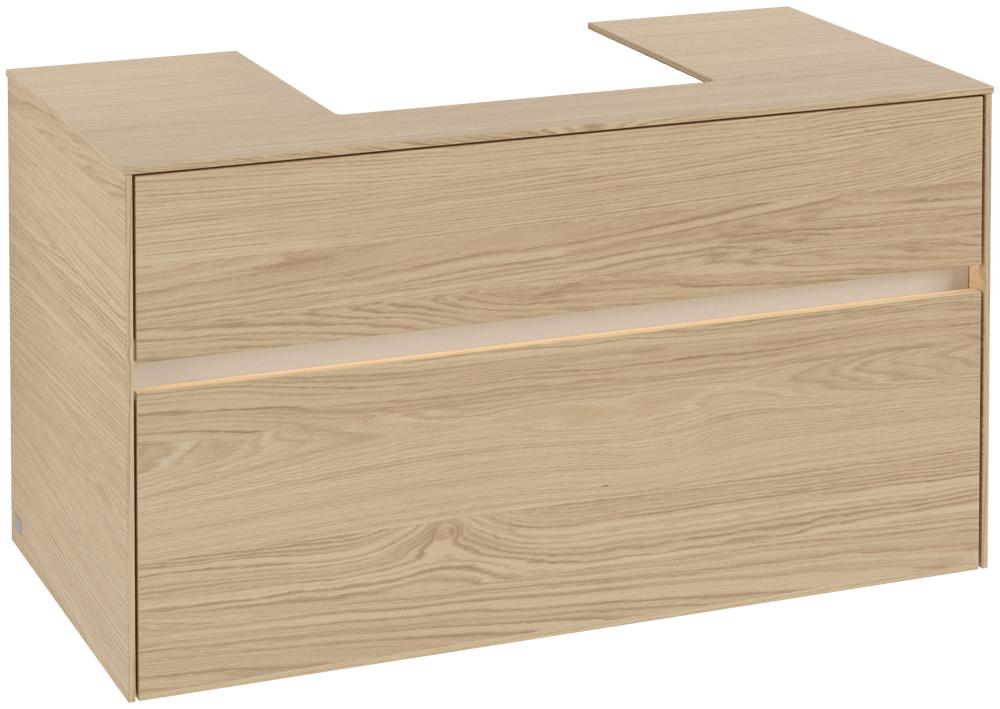 Villeroy & Boch Waschtischunterschrank Collaro C016B0 1000X548X500Mm Mit Beleuchtung C016B0VJ