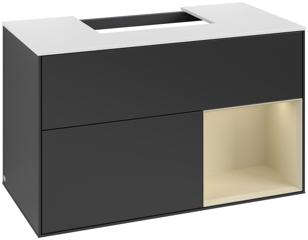 Villeroy & Boch Waschbeckenunterschrank Finion F12 1000X603X501Mm M Bel Fk/Re/Ap: PD/HJ/1 F121HJPD