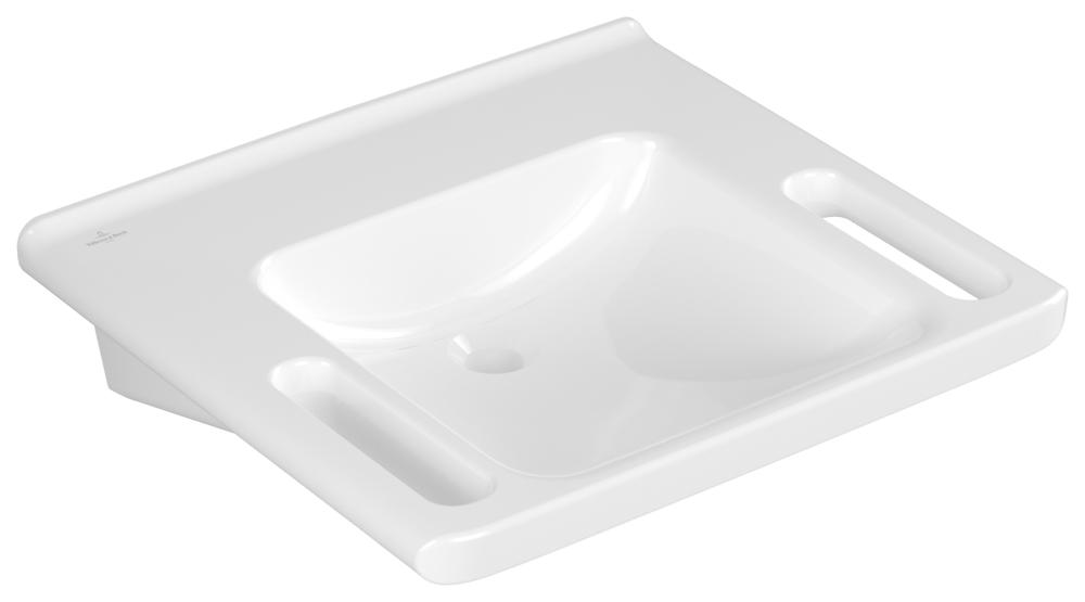 Villeroy & Boch Waschbecken Vicare 600X550Mm Rechteck Ohne ÜBerlauf Weiss Alpin 4A686301