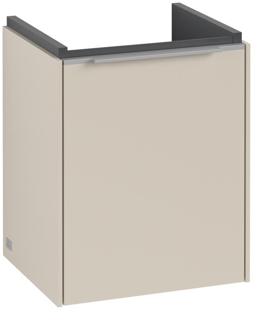 Villeroy & Boch Subway 3.0 Waschbeckenunterschrank, 1 TüR, 351 X 432 X 293 Mm, Cashmere Grey / Cashm C58300VN