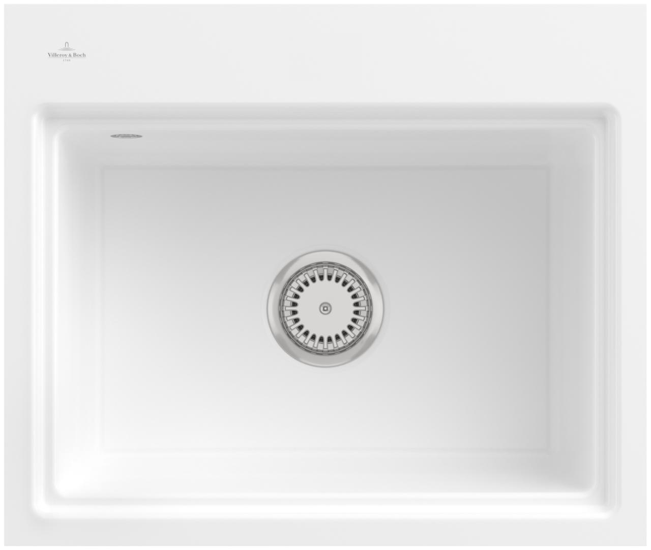 Villeroy & Boch SpüLe Subway Style 60 S Flat 600X510Mm 33661FKG