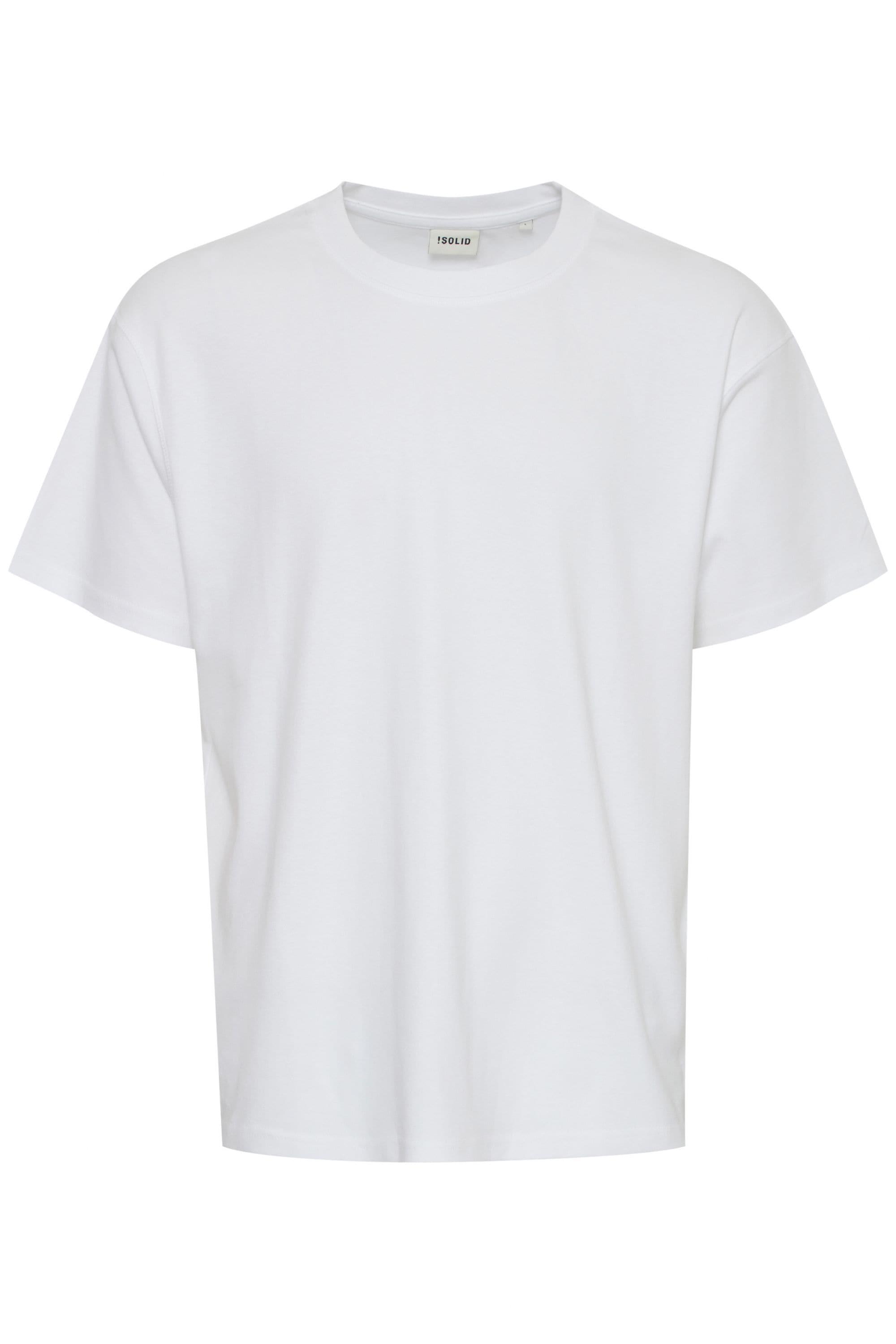 Kurzarmshirt Solid "Kurzarmshirt Sddanton", Jungen, Gr. L, Weiß, Obermaterial: 100% Baumwolle Co., Shirts