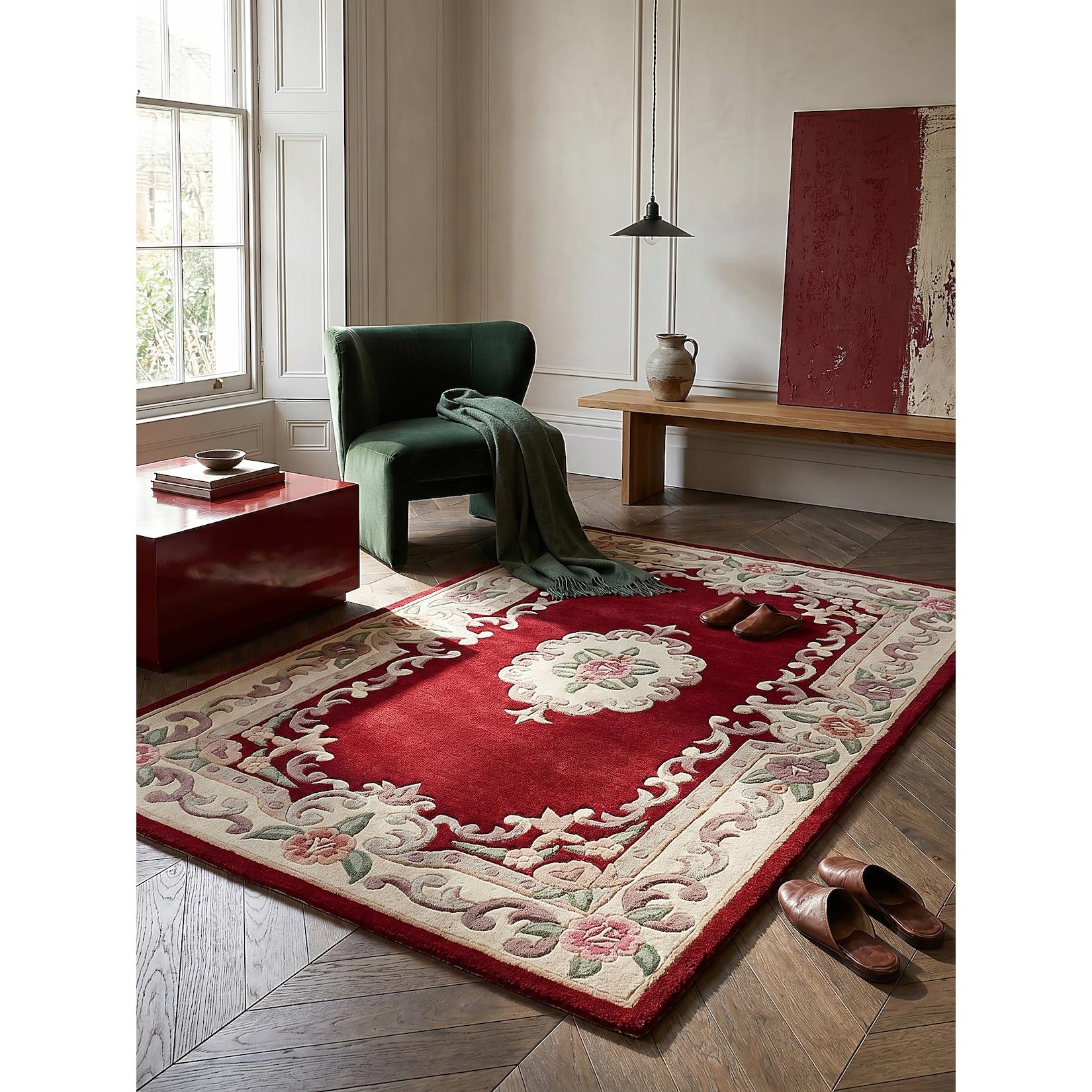 Wollteppich Orient Rot-Beige 120 X 180 Cm - Beauly Kadima Design