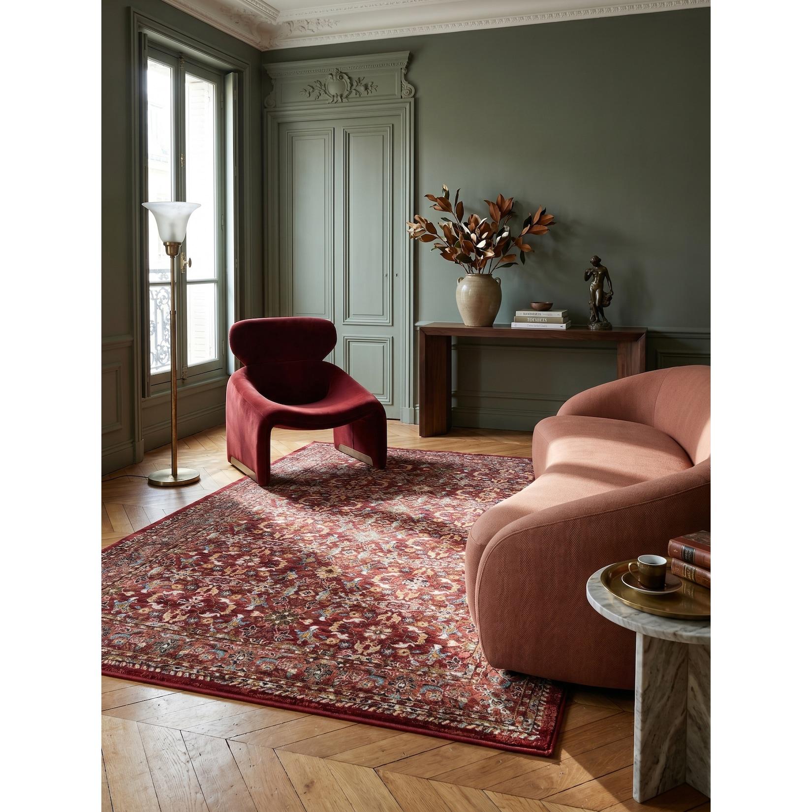 Teppich Berber Rot 160 X 230 Cm - Glazert Kadima Design