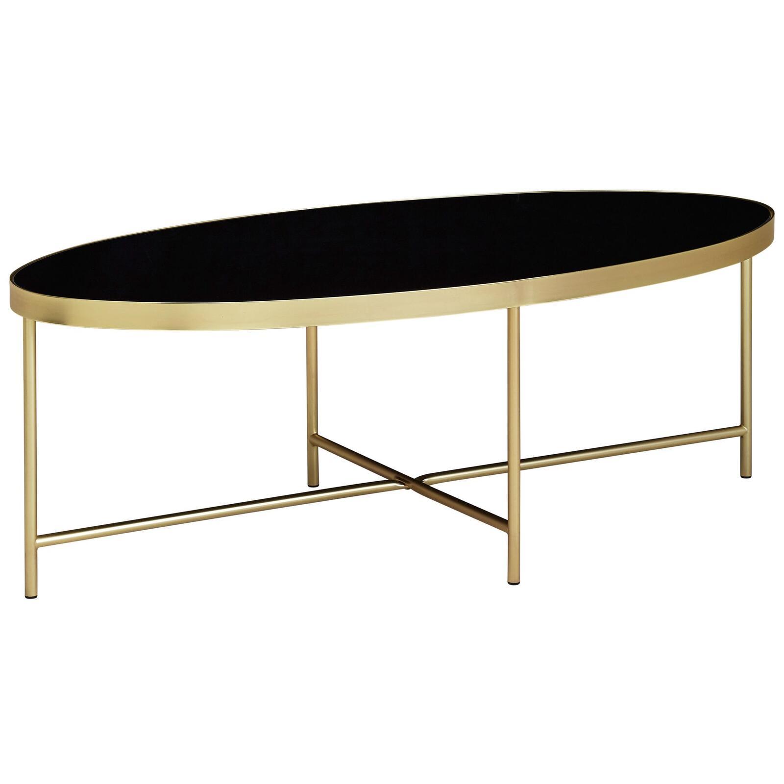 Wohnling WL5.993 Design Couchtisch Gold 56 Cm X 110 Cm X 40 Cm