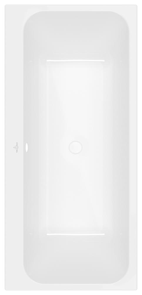 Villeroy & Boch Badewanne Architectura 157ARE2B1, M. Sys HC TP1 Zul. Weiss Alpin UHC157ARE2B1V01