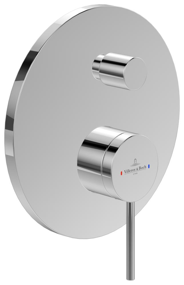 Villeroy & Boch Unterputz-Einhebel-Armatur Loop&Friends 170X170X41Mm Chrom TVS10635311361