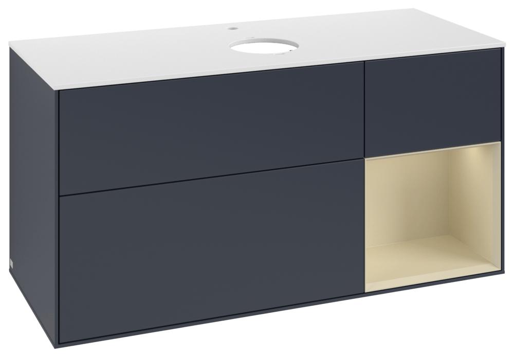 Villeroy & Boch Waschbeckenunterschrank Finion G83 1200X603X501Mm M Bel Fk/Re/Ap: HG/HJ/1 G831HJHG