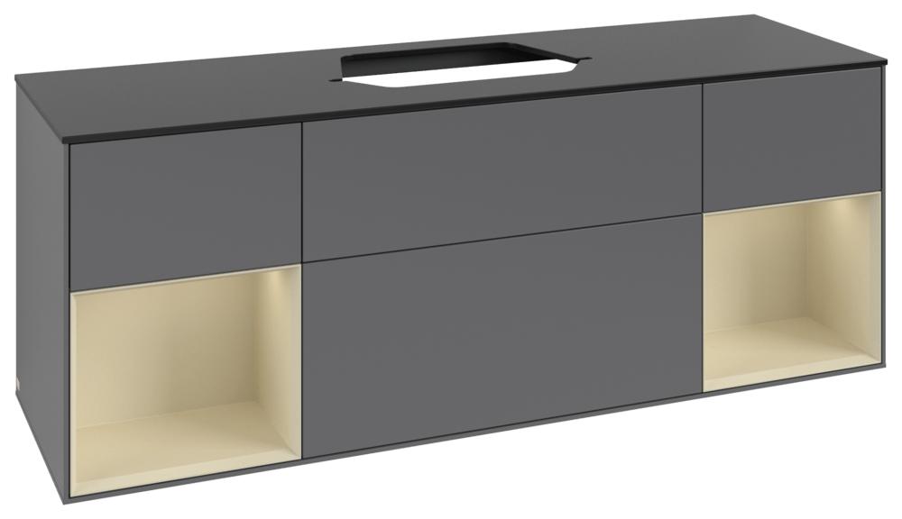 Villeroy & Boch Waschbeckenunterschrank Finion G45 1600X603X501Mm M Bel Fk/Re/Ap: GK/HJ/2 G452HJGK