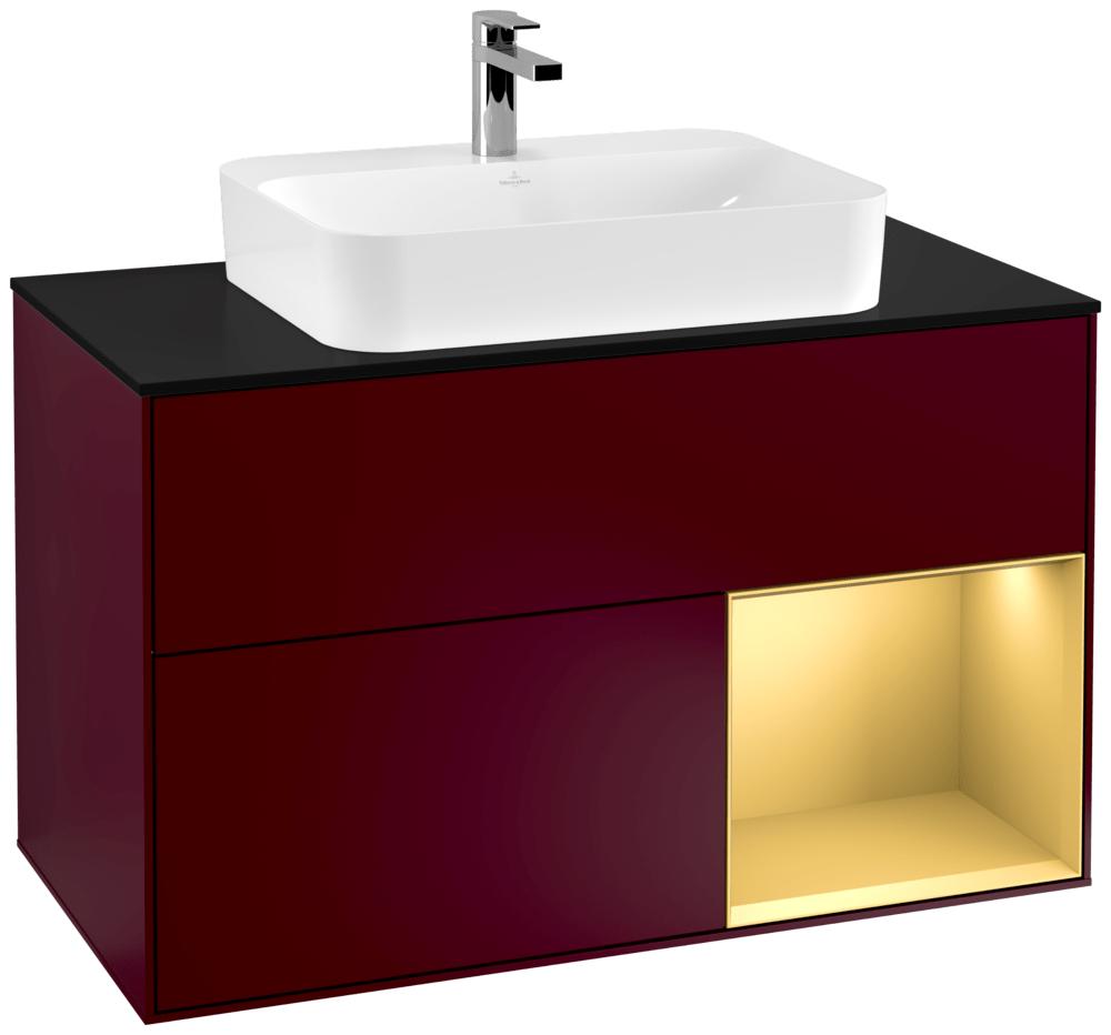 Villeroy & Boch Waschtischunterschrank Finion G37 1000X603X501Mm Wandbel Wt Mit., G372HFHB G372HFHB