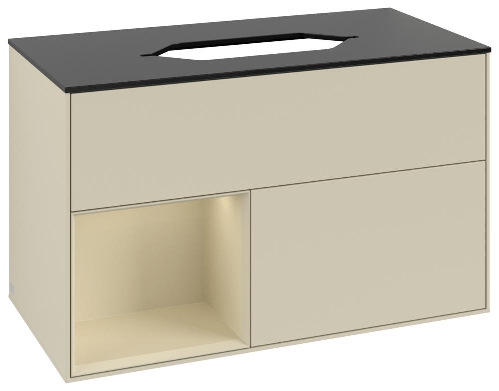 Villeroy & Boch Waschbeckenunterschrank Finion G65 1000X603X501Mm M Bel Fk/Re/Ap: HJ/HJ/2 G652HJHJ