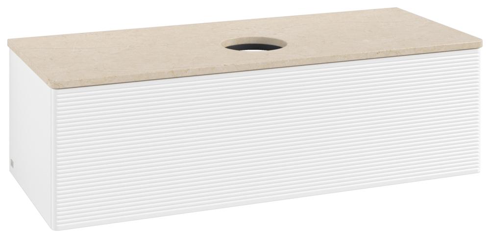 Villeroy & Boch Waschtischunterschrank Antao L32_1 1200X360X500Mm Mit Beleuchtung Mit Struktur Fk/Ap L32113MT
