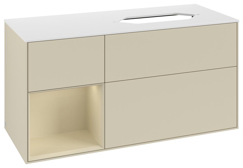 Villeroy & Boch Waschbeckenunterschrank Finion G68 1200X603X501Mm M Bel Fk/Re/Ap: HJ/HJ/1 G681HJHJ