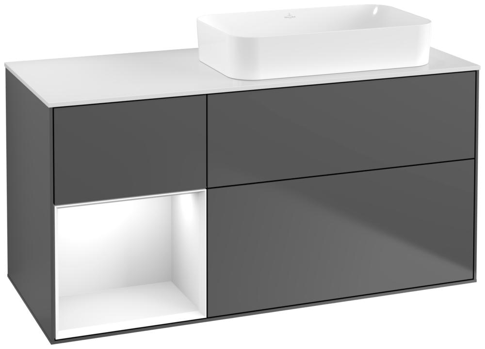 Villeroy & Boch Waschtischunterschrank Finion G68 1200X603X501Mm Wandbel. Wt Re , G681GFGK G681GFGK