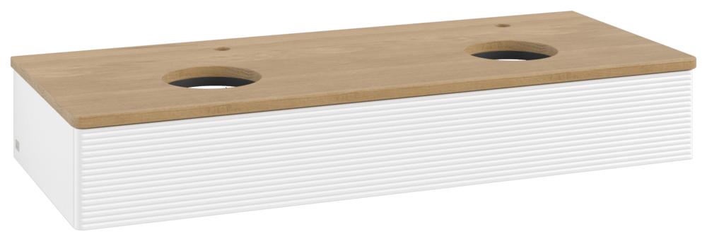 Villeroy & Boch Waschtischunterschrank Antao L13_5 1200X190X500Mm Mit Beleuchtung Mit Struktur Fk/Ap L13151MT