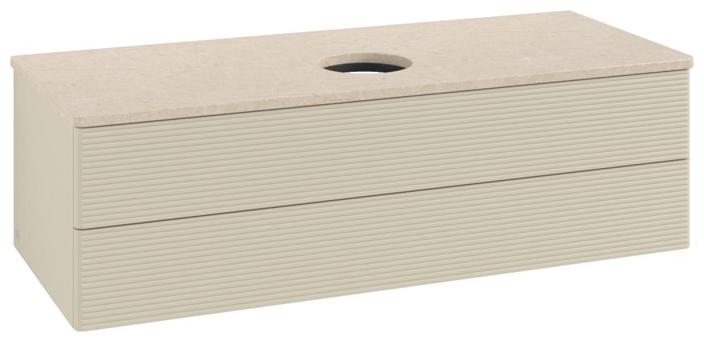 Villeroy & Boch Waschtischunterschrank Antao L21_1 1200X360X500Mm Mit Beleuchtung Mit Struktur Fk/Ap L21113HJ