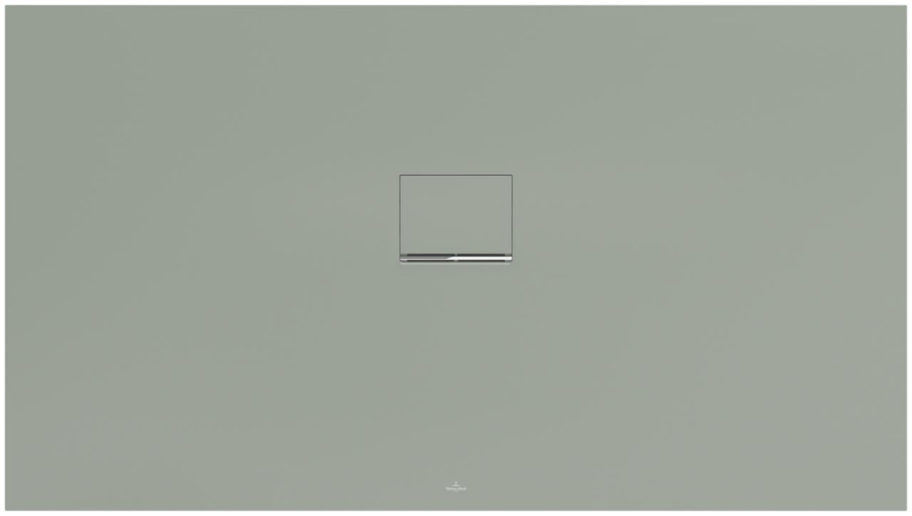 Villeroy & Boch Duschwanne Squaro Infinity 1600X900X40Mm, FläChenbüNdig Einbau Antirutsch Morning Gr UDQ1690SQI2V-R8