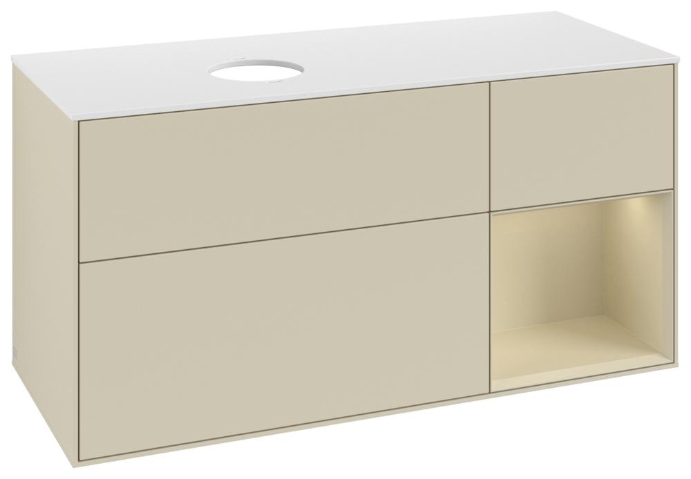 Villeroy & Boch Waschbeckenunterschrank Finion GA5 1200X603X501Mm M Bel Fk/Re/Ap: HJ/HJ/1 GA51HJHJ