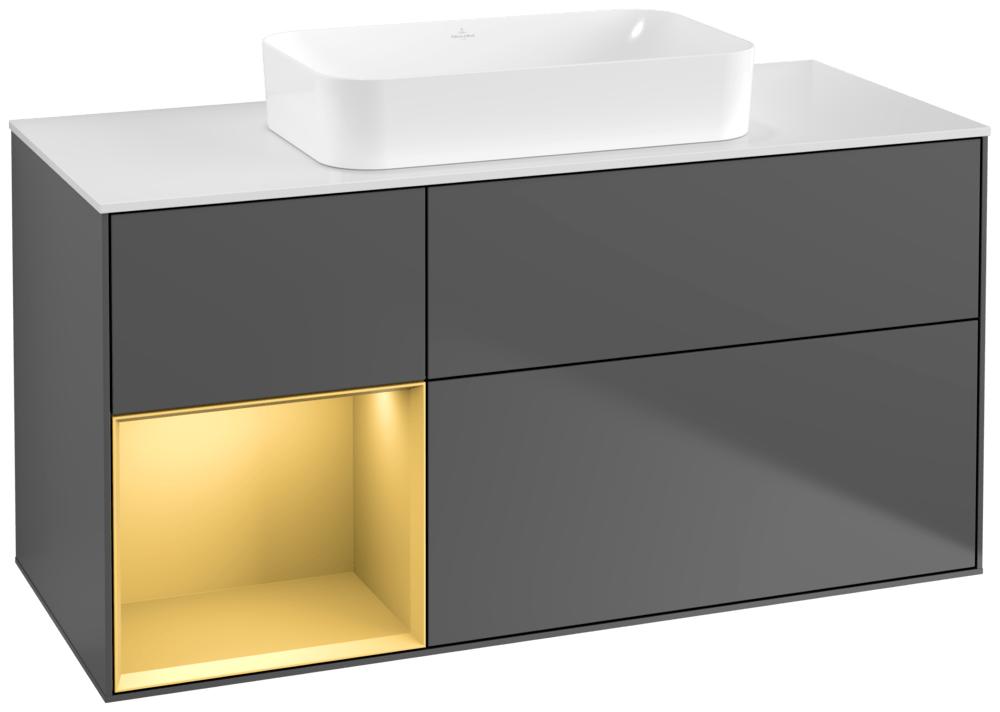Villeroy & Boch Waschtischunterschrank Finion G70 1200X603X501Mm Wandbel WT Mit., G701HFGK G701HFGK