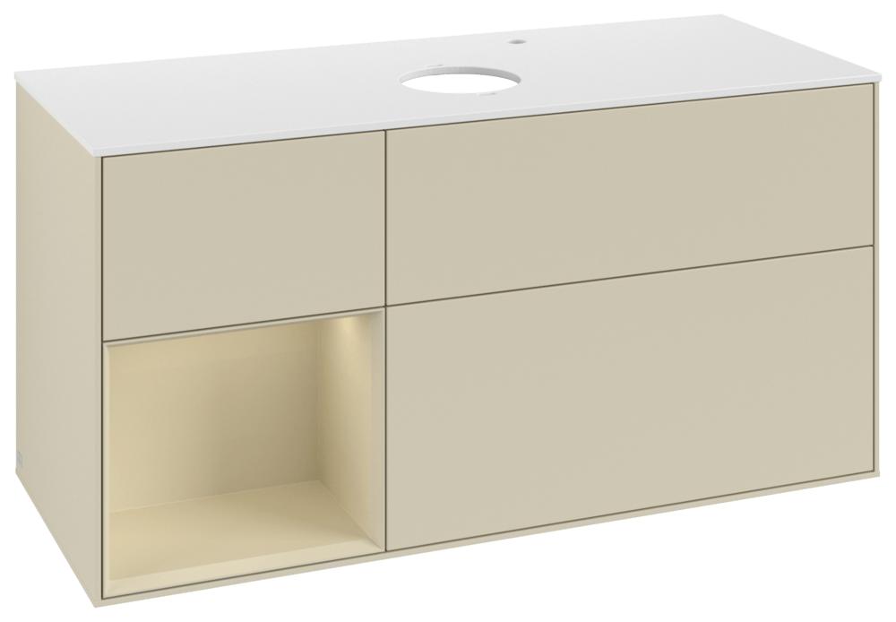 Villeroy & Boch Waschbeckenunterschrank Finion G94 1200X603X501Mm M Bel Fk/Re/Ap: HJ/HJ/1 G941HJHJ