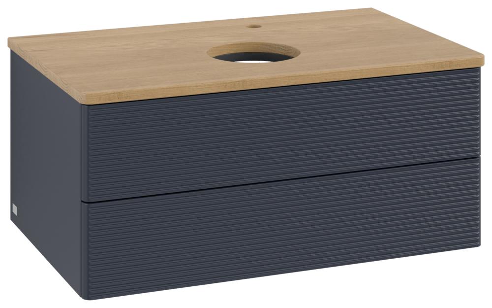 Villeroy & Boch Waschtischunterschrank Antao L19_5 800X360X500Mm Mit Beleuchtung Mit Struktur Fk/Ap: L19151HG