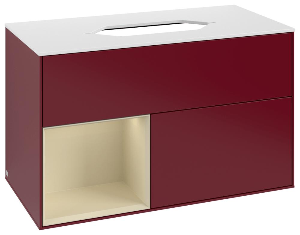 Villeroy & Boch Waschbeckenunterschrank Finion G65 1000X603X501Mm M Bel Fk/Re/Ap: HB/HJ/1 G651HJHB