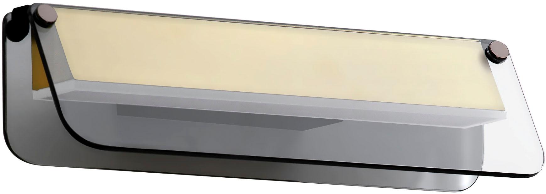 Nova Luce Wandleuchte "Apnea", Beige (Schwarz, Gold), 1, H: 8,5Cm, 1 Stk., Leuchten, Wandleuchte
