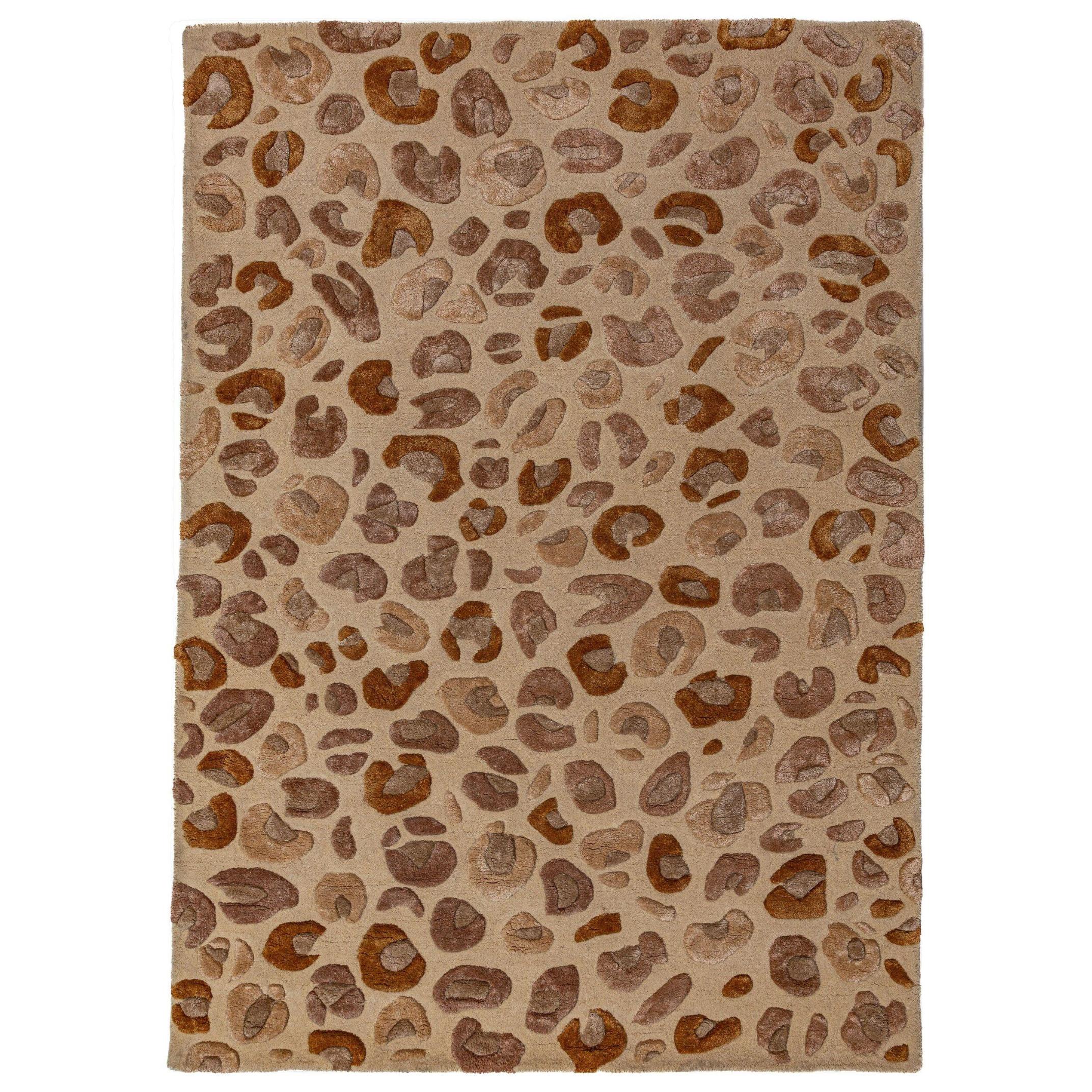 Kurzflorteppich Sable, Mit Tier-Motiv, Natur, 200 X 300 Cm