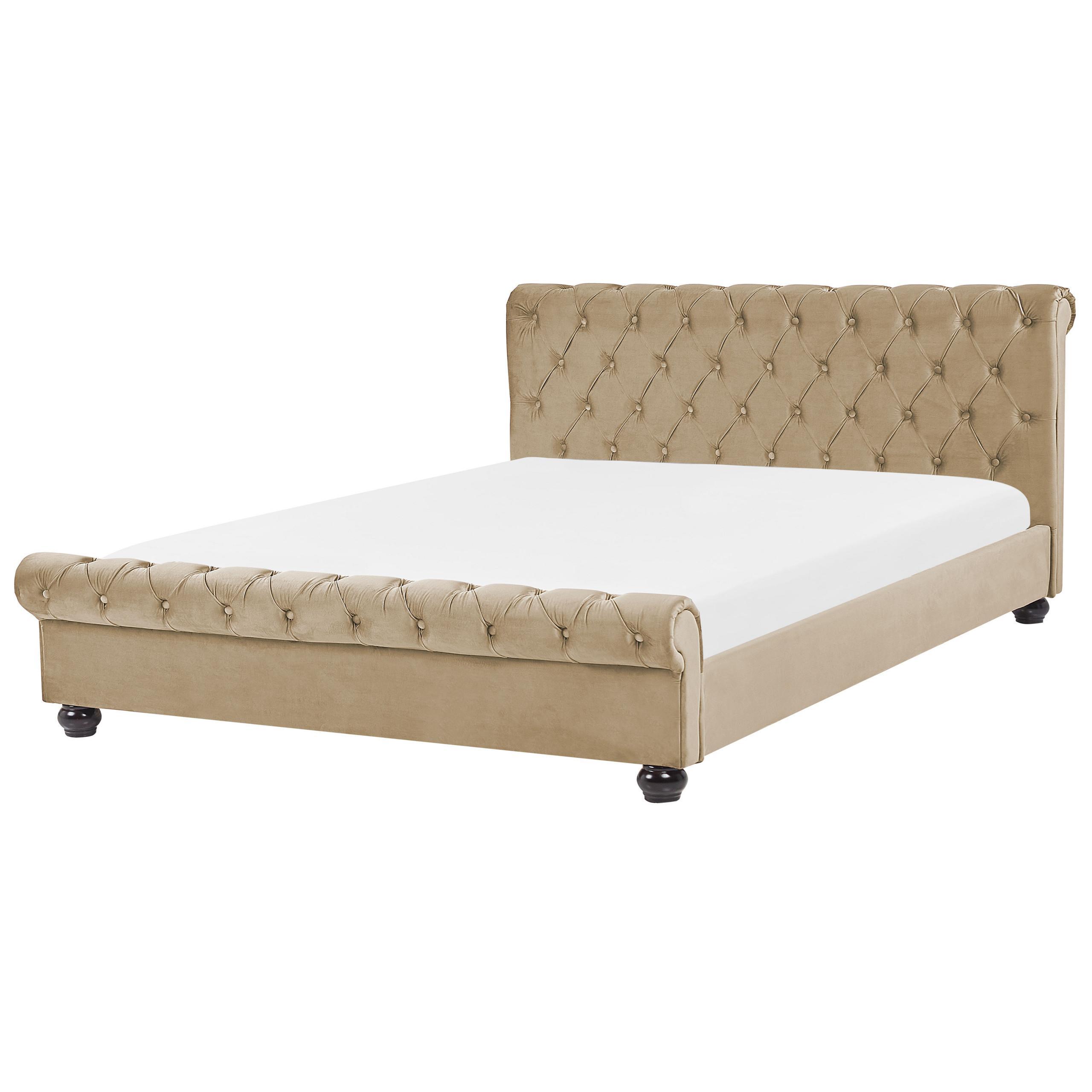 Polsterbett 160/200Cm Beige Avallon