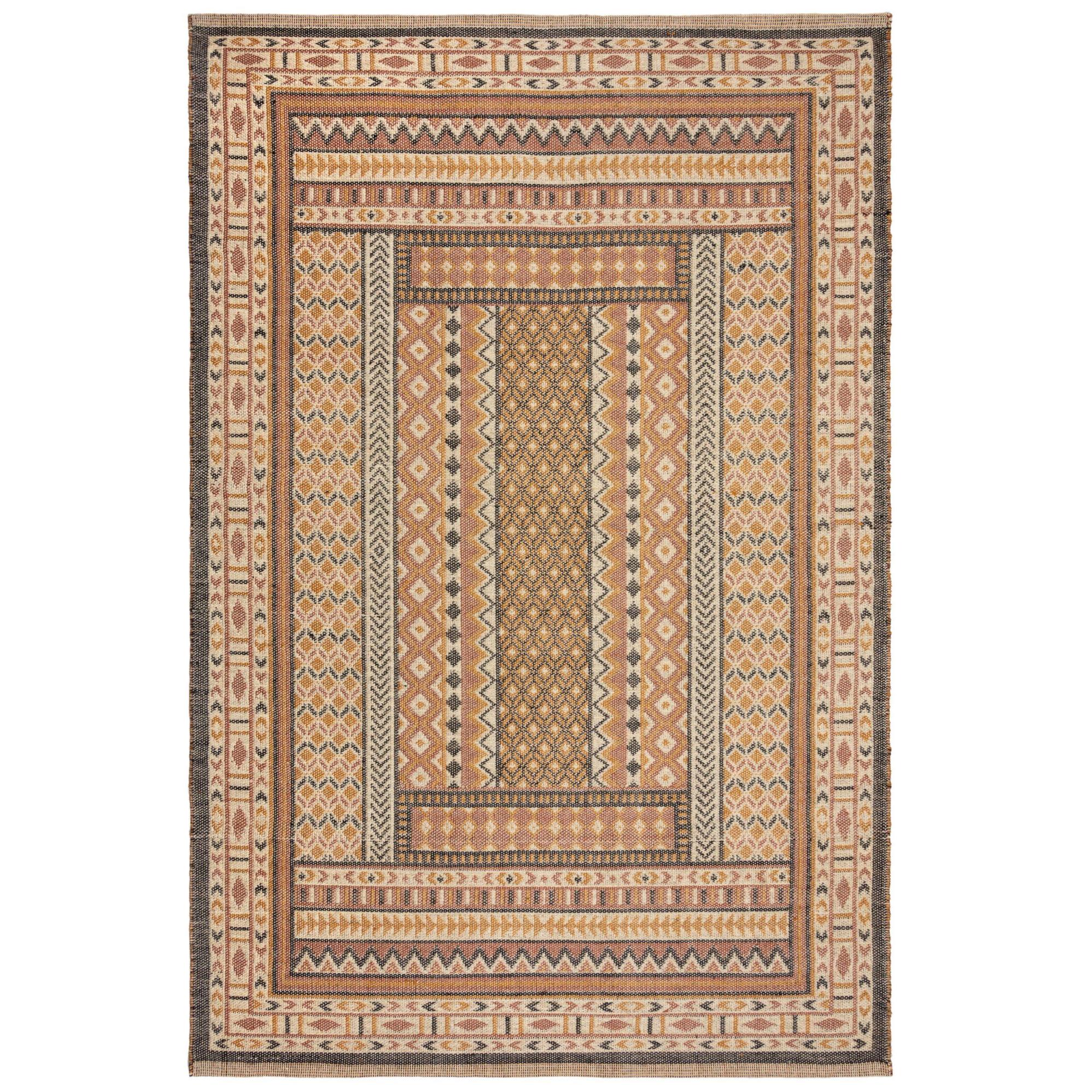 Juteteppich Cam, Orientalisch, Terrakotta, 200 X 290 Cm