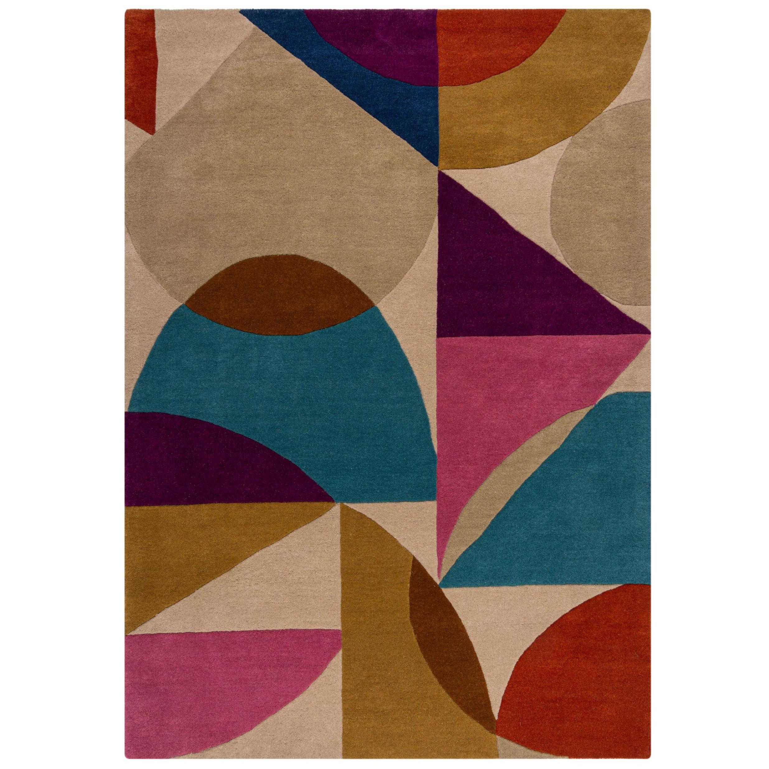 Wollteppich Aire, Abstrakt, Bunt, 120 X 170 Cm
