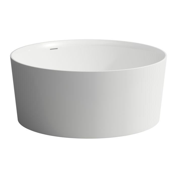 Laufen Val Freistehende Bbadewanne H2312820000001 130X130Cm, Rund, Weiß