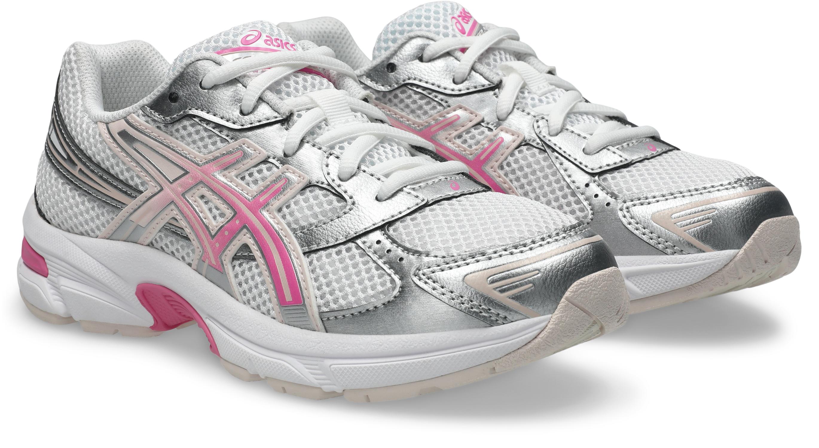 Sneaker Asics Sportstyle "GEL-1130 Gs", Kinder, Gr. 39,5, Pink (Weiß, Dragon Fruit), Synthetik, Schuhe Sneaker