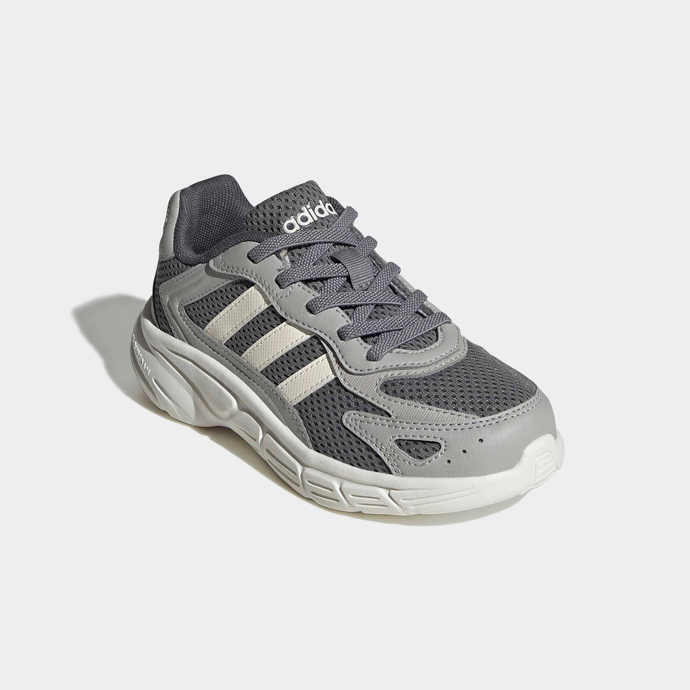 Sneaker Adidas Sportswear "Eclyptix 2000", MäDchen, Gr. 32, Grau Three, Core Weiß, Grau Two, Synthetik, Textil, Schuhe Sneaker, Inspiriert Vom Design Des Adistar Control, FüR Kinder & Jugendliche