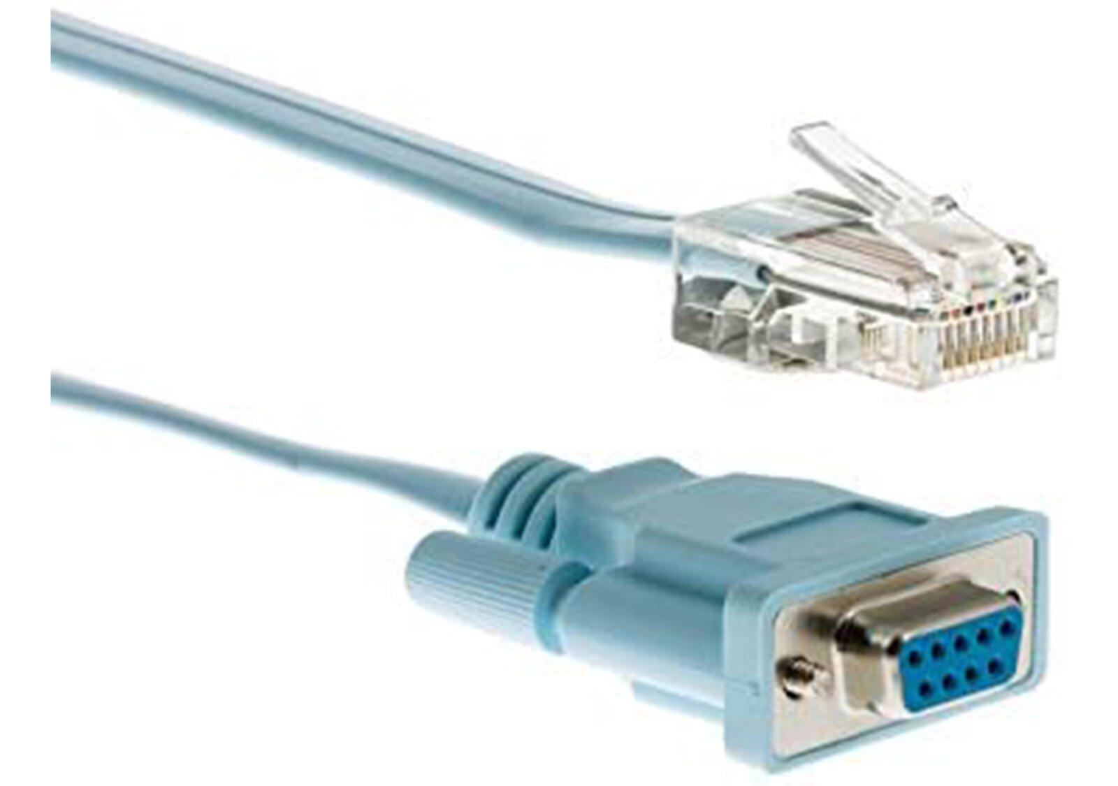 Cisco Rj-45-Auf-Db9F-Konsolenkabel, 1,8 M (CAB-CONSOLE-RJ45=)