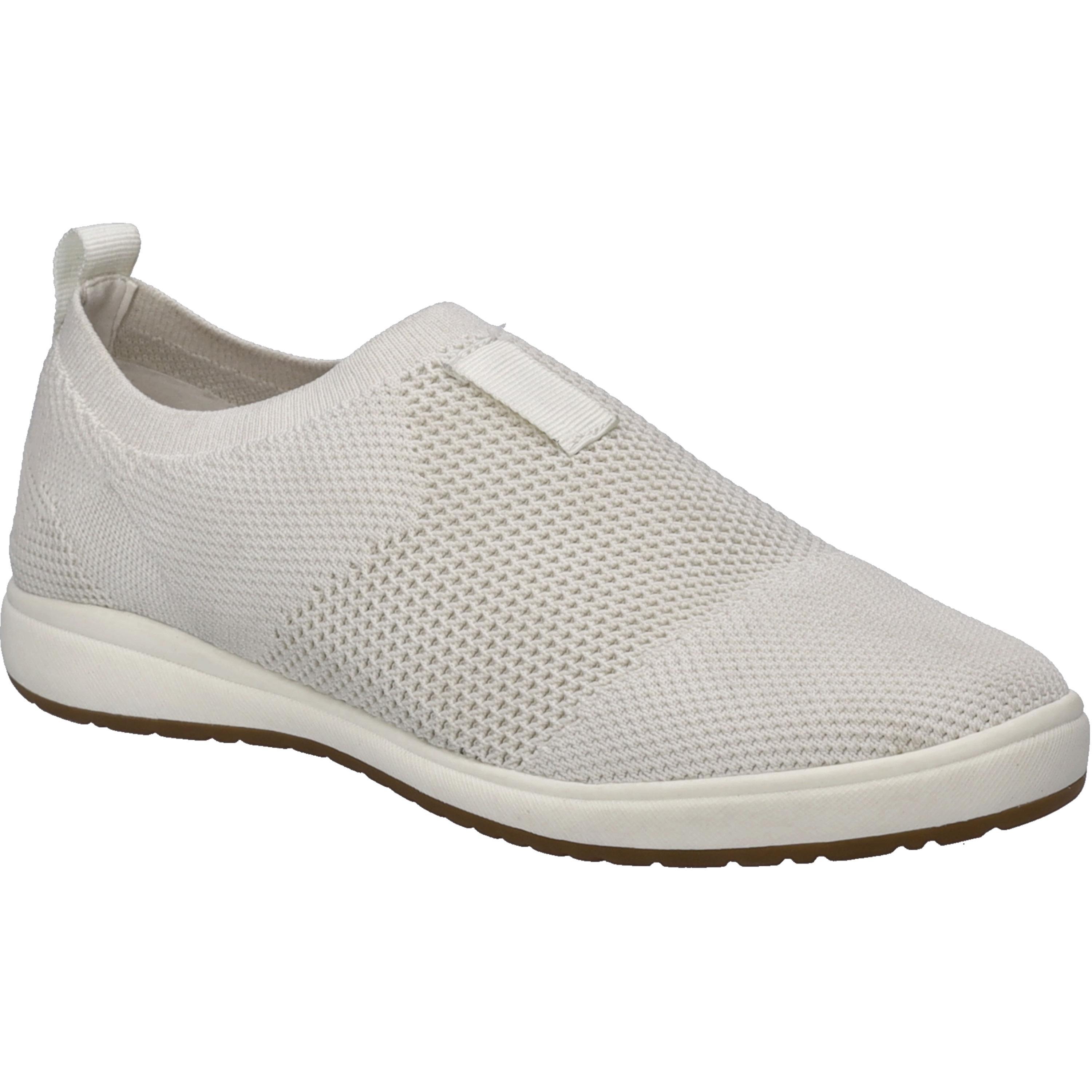 Slipper Josef Seibel "Caren 66, Weiss", Damen, Gr. 39, Weiß, Obermaterial: 100% Textilmaterial Texmat., Schuhe Slipper