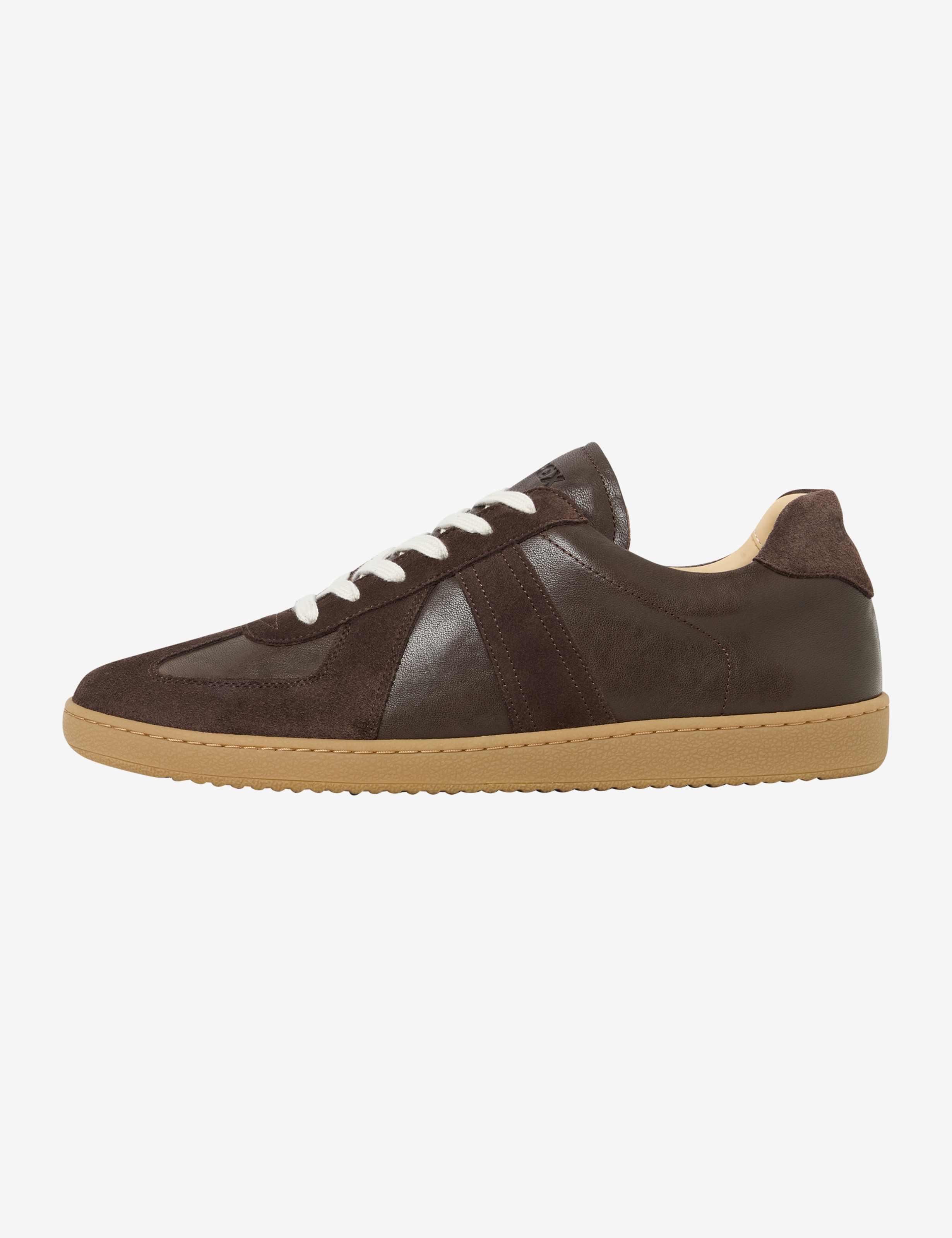 Brax Herren Sneaker Style DANIEL dark brown, dunkelbraun, Gr. 43