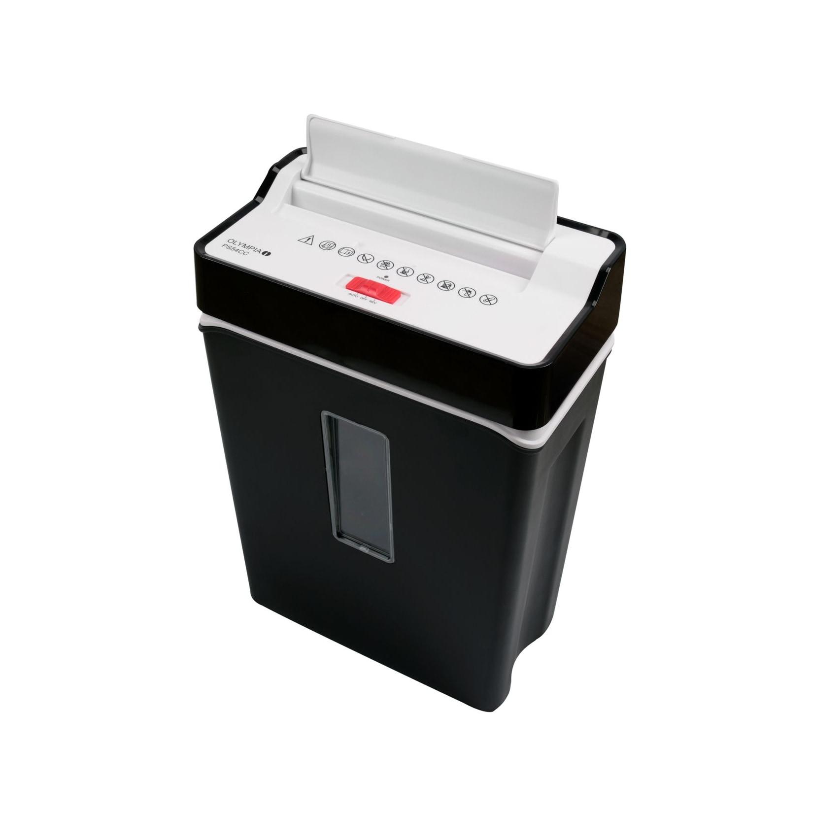 OLYMPIA PS 54 CC Aktenvernichter, Schwarz