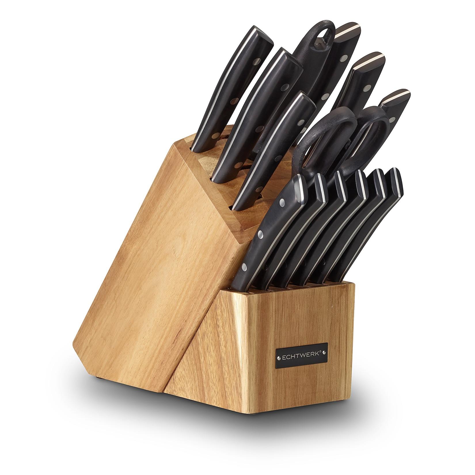 ECHTWERK Messerblock-Set ""Premium"" 15tlg