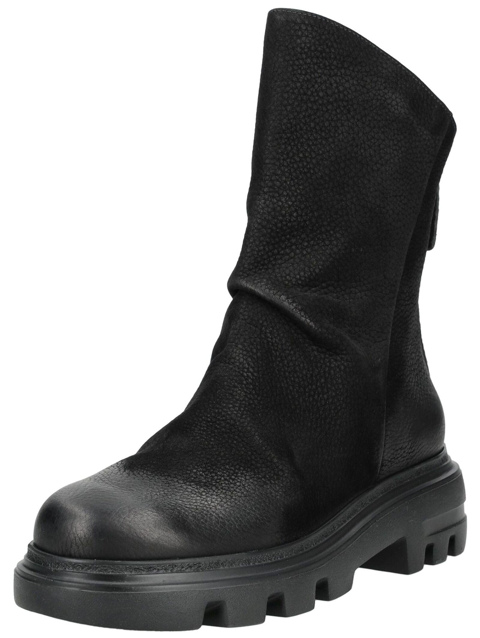 Stiefelette Paul Green "Paul Green Stiefelette Nubukleder", Damen, Gr. 39, Schwarz, Nubukleder, Schuhe Stiefelette